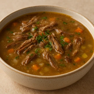 La Soupe de Confit de Canard Visuel