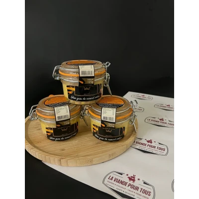 Verrine de foie gras de canard 125gr Visuel 1 principal Verrine de foie gras de canard 125gr Visuel 1 principal